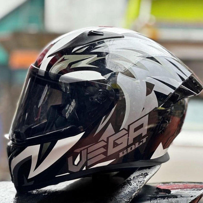 Bolt Speedx Black Grey Helmet