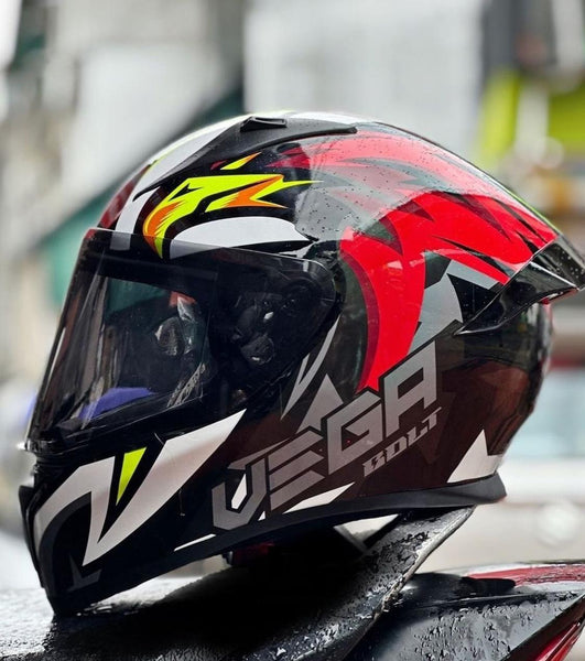 Bolt Speedx Black Red Helmet