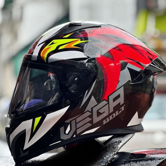 Bolt Speedx Black Red Helmet