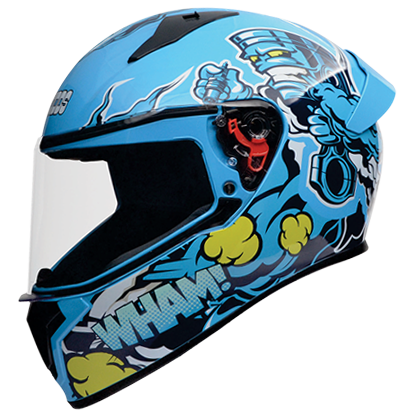 Studds Thunder D10 Helmet  BLUE N1