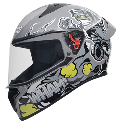 Studds Thunder D10 Helmet  Gray N1