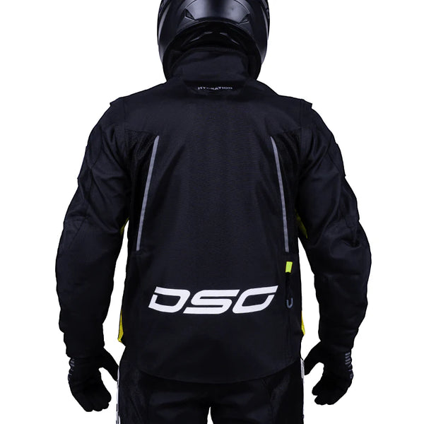 DSG Adv Riding Jacket F/yellow black