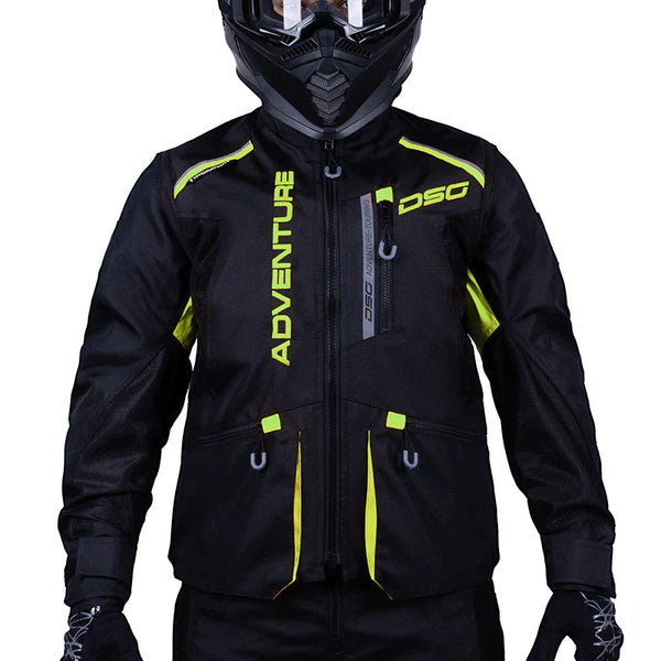 DSG Adv Riding Jacket F/yellow black