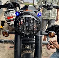 royal enfield reborn grill set