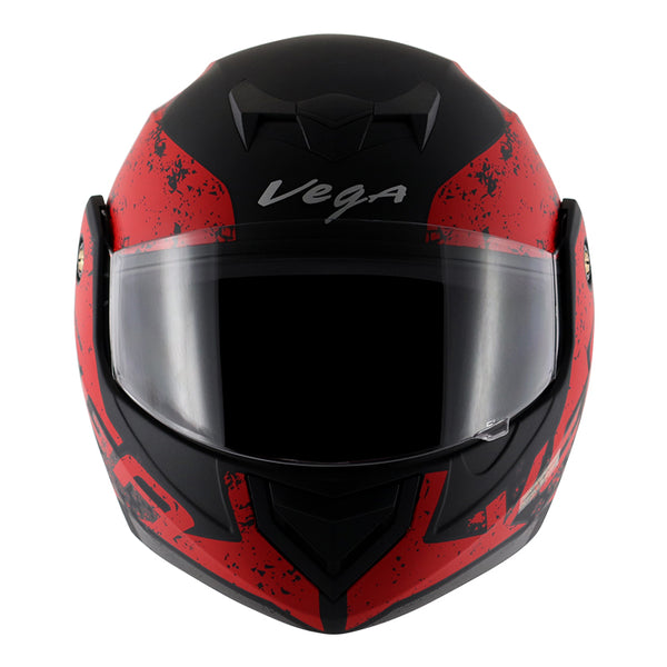 Crux Dx Victor Dull Black Red Helmet