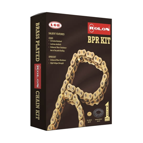 Rolon Brass Chain Sprocket Kit For Yamaha R15V3